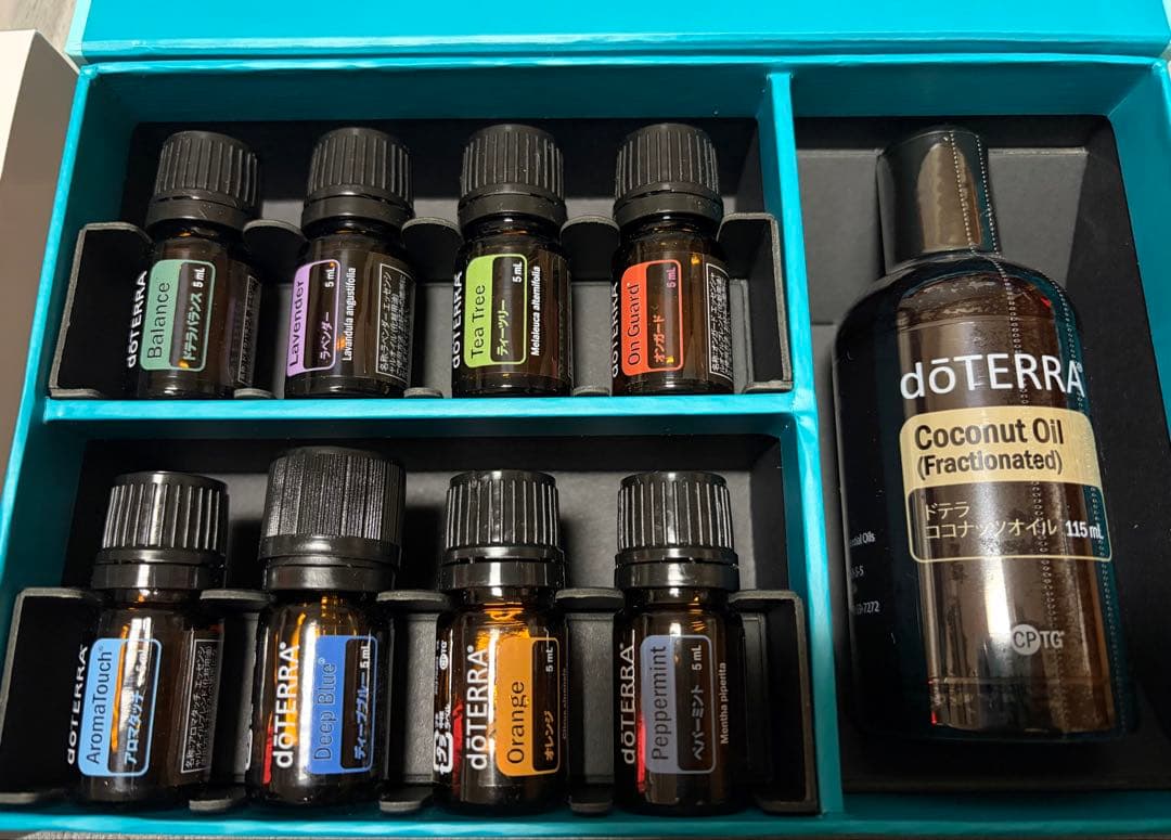 doTERRA アロマタッチキット　ココナッツオイルポンプ付き