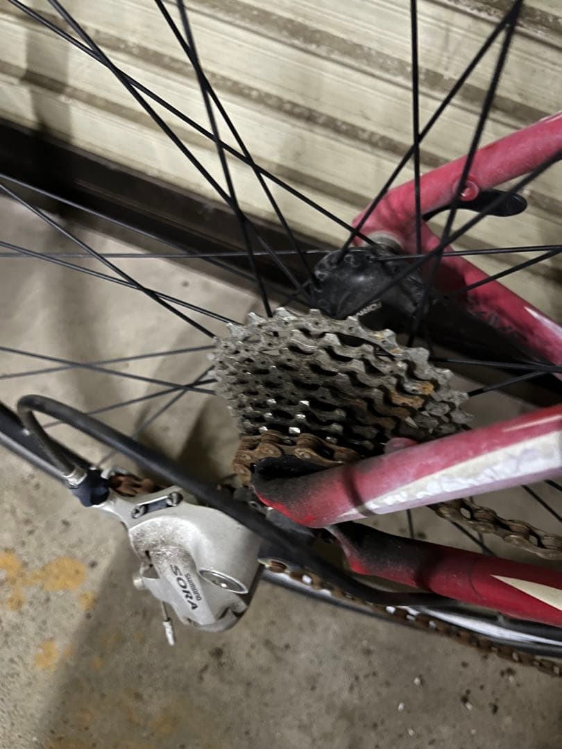 未整備　cannondale CAAD8 SHIMANO SORA
