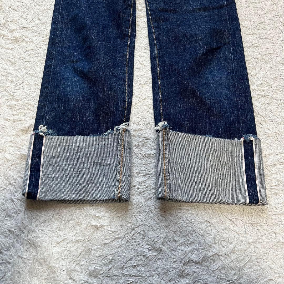 定価83600円 R13 COURTNEY SLIM W CUFF 赤耳