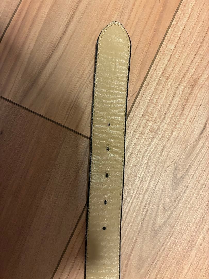 スーツ WACKO MARIA PYTHON LEATHER BELT