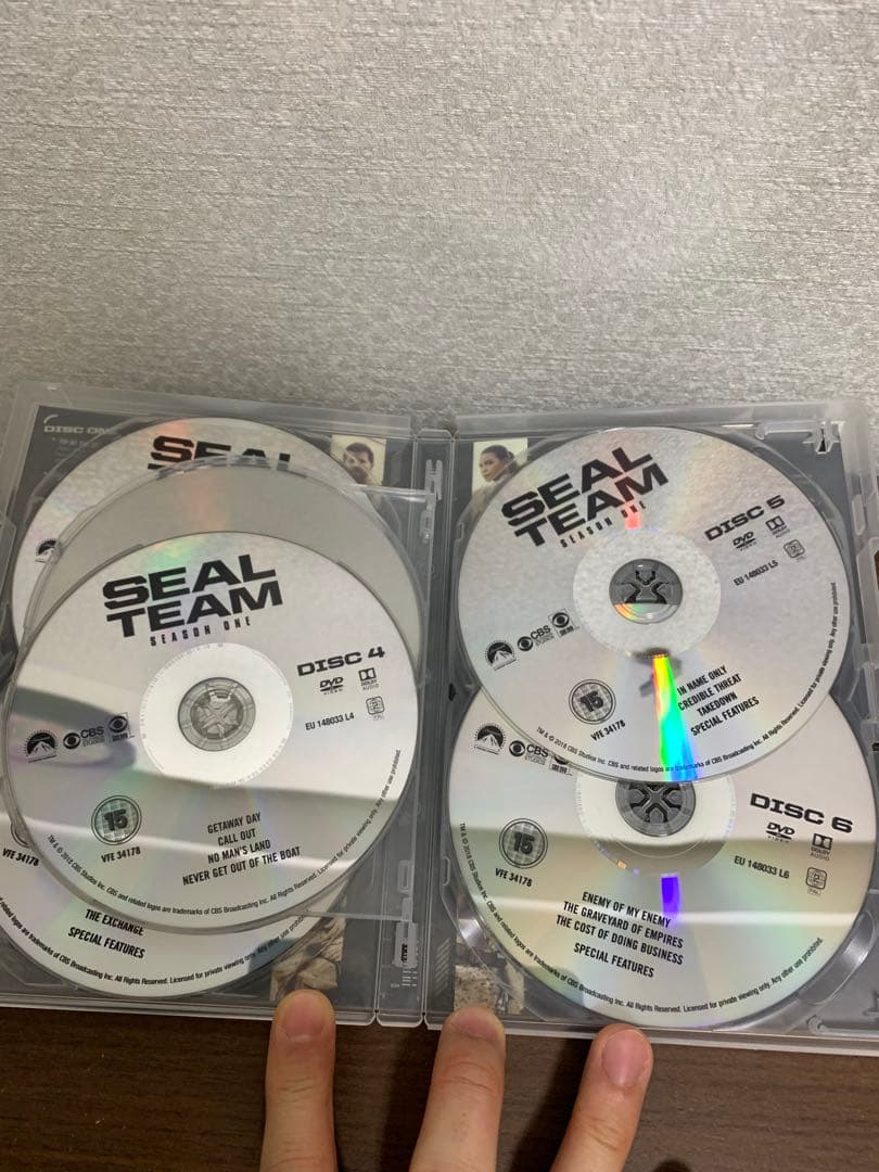 seal team s1〜s6セット