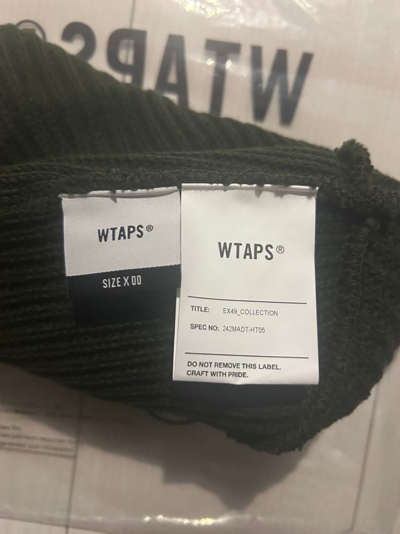 帽子 WTAPS BEANIE 05 ACRYLIC OLIVE DRAB