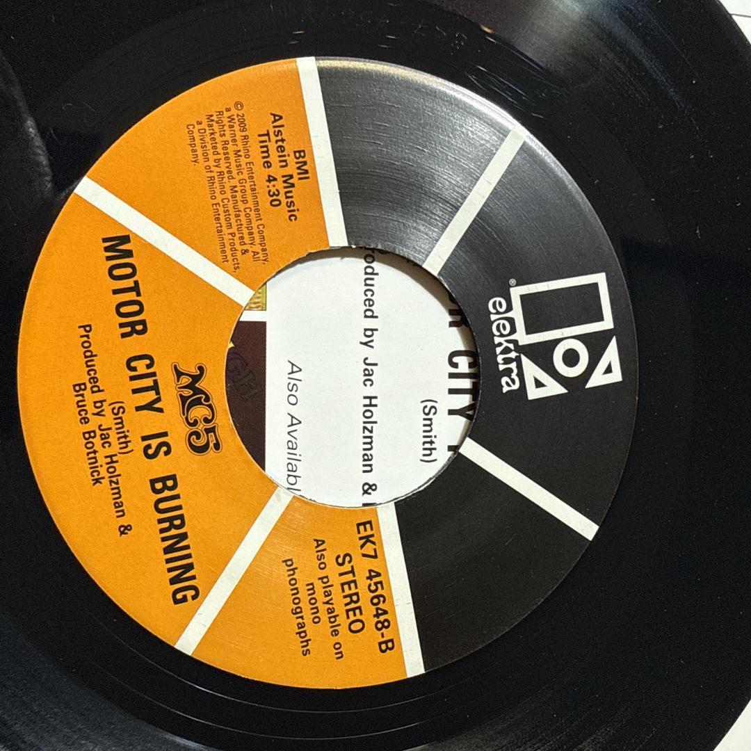 MC5 - Kick Out The Jams☆限定 7″☆レアなフランス盤仕様