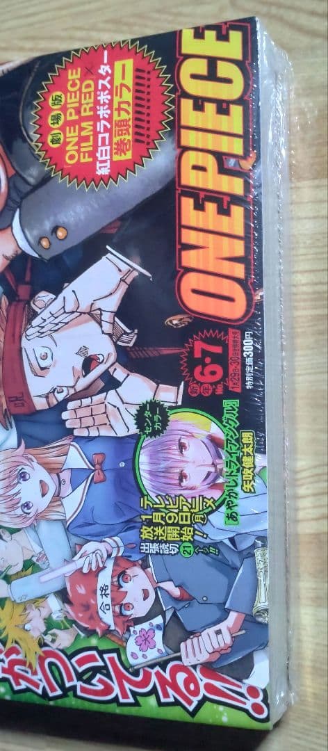 週刊少年ジャンプ 2023年 ⑥・⑦ 新年 合併号 P-033 ルフィ 未開封品