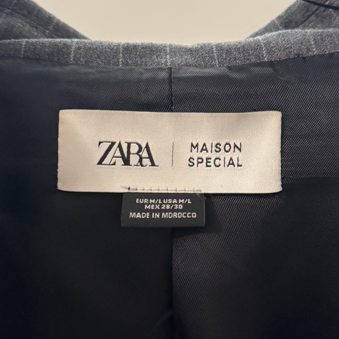 【ZARA × MAISON SPECIAL】 ストライプテーラージャケット