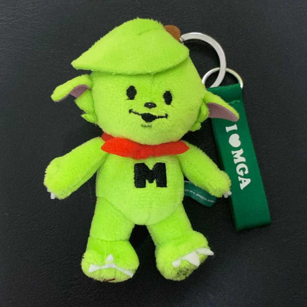 か*こ様 ミセスグリーンアップル　メメル　ぬいぐるみ　キーホルダー　キーチャーム