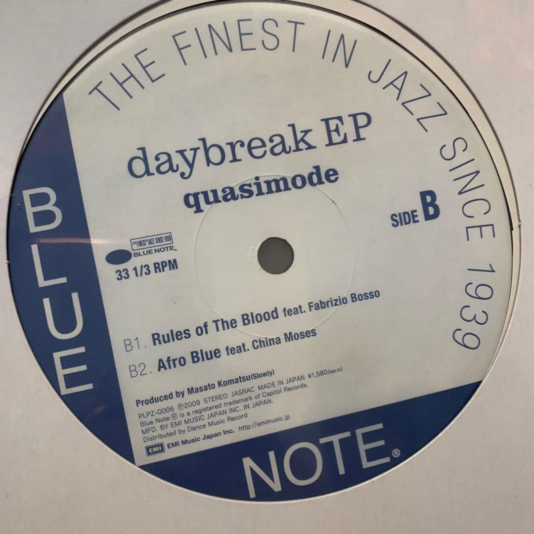 洋楽 quasimode daybreak EP Blue Note