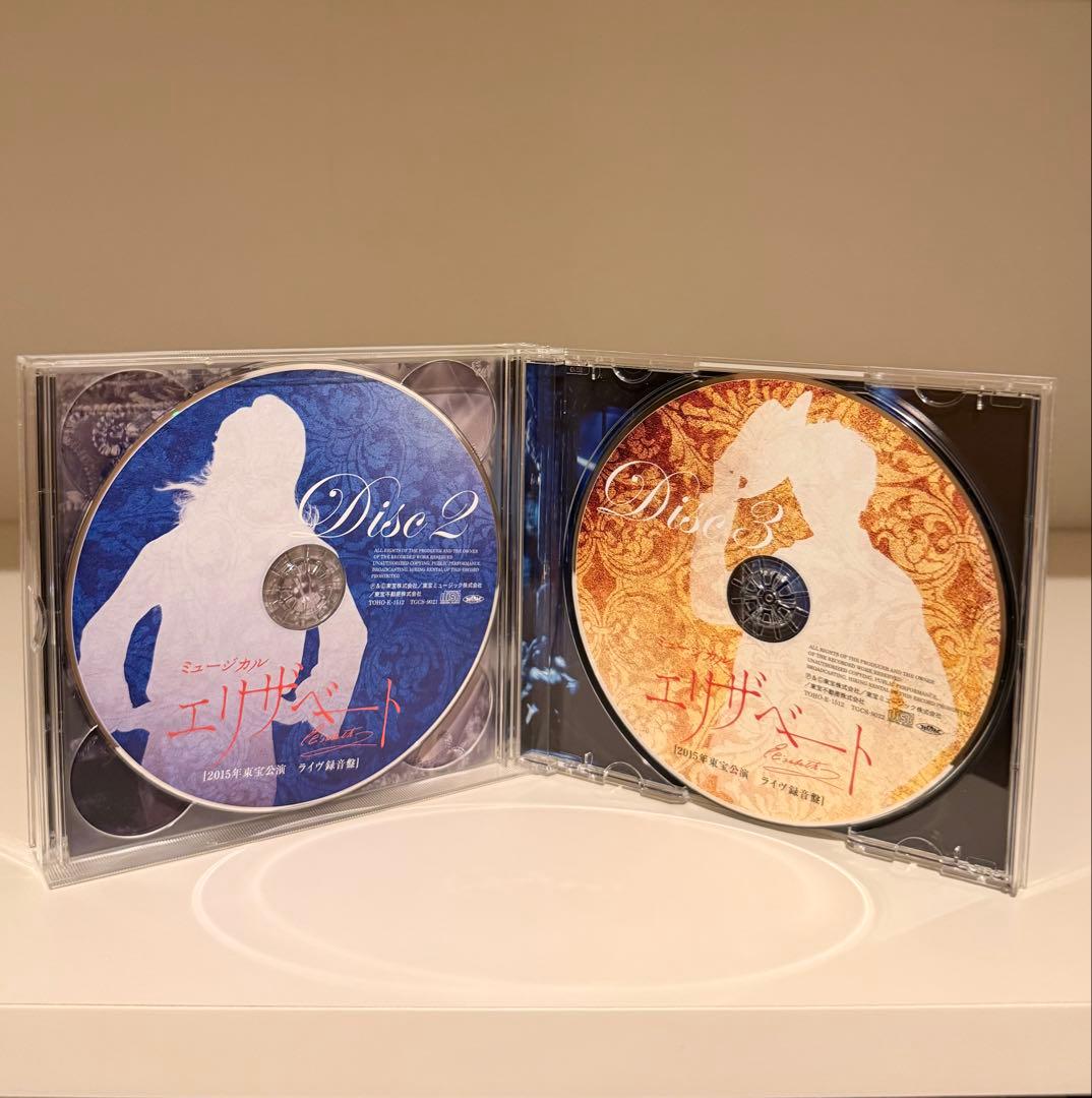 ミュージカル エリザベート 2015年　ライヴ録音盤CD