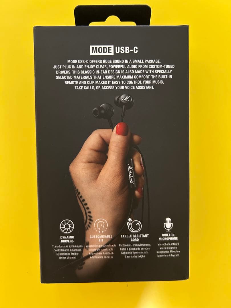 Marshall MODE USB-Cイヤホン