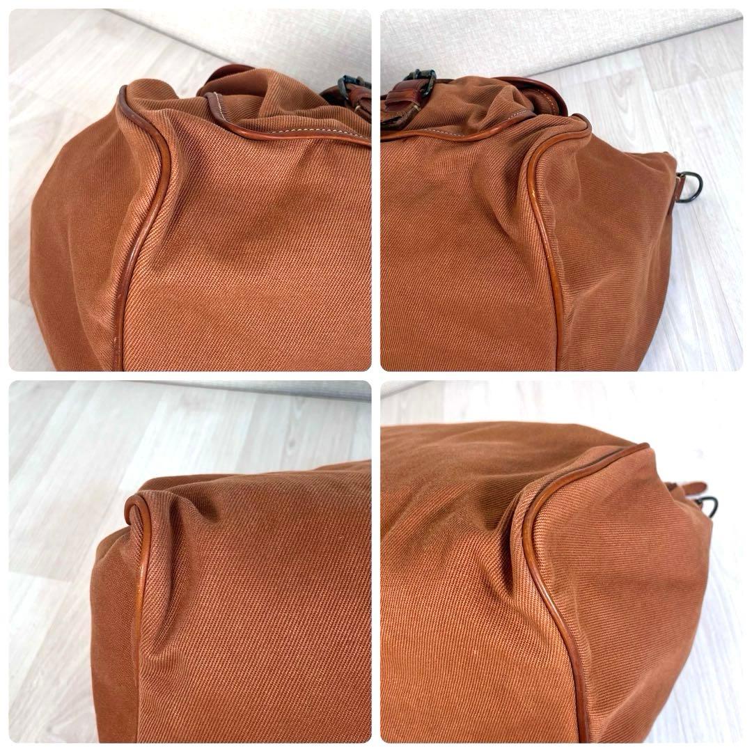 【美品】RRL　ボストン バッグ　2WAY ショルダー　レザー&コットン　大容量