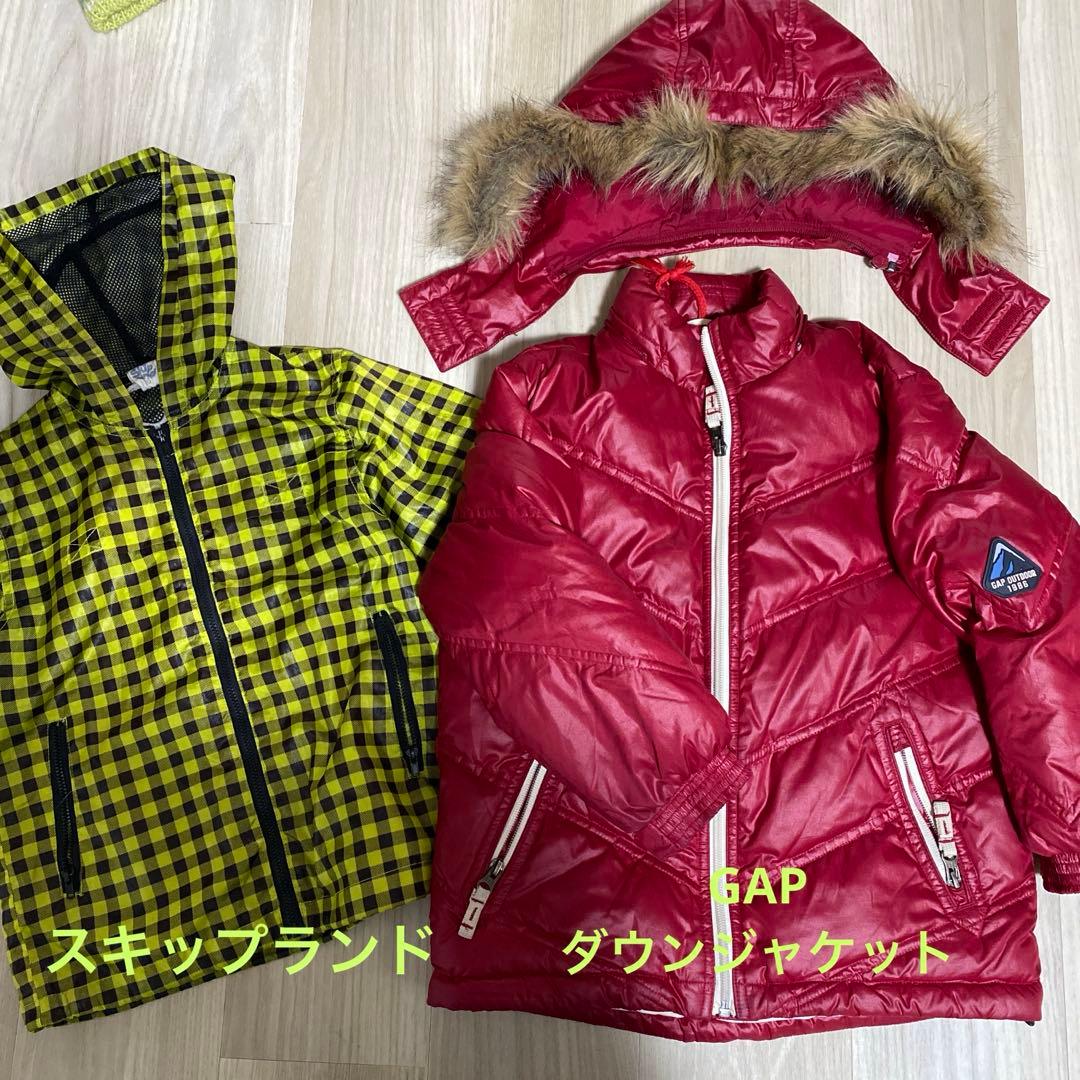 子供服　男の子　まとめ売り　120 GAP ユニクロ　ダウン　トレーナー　パンツ