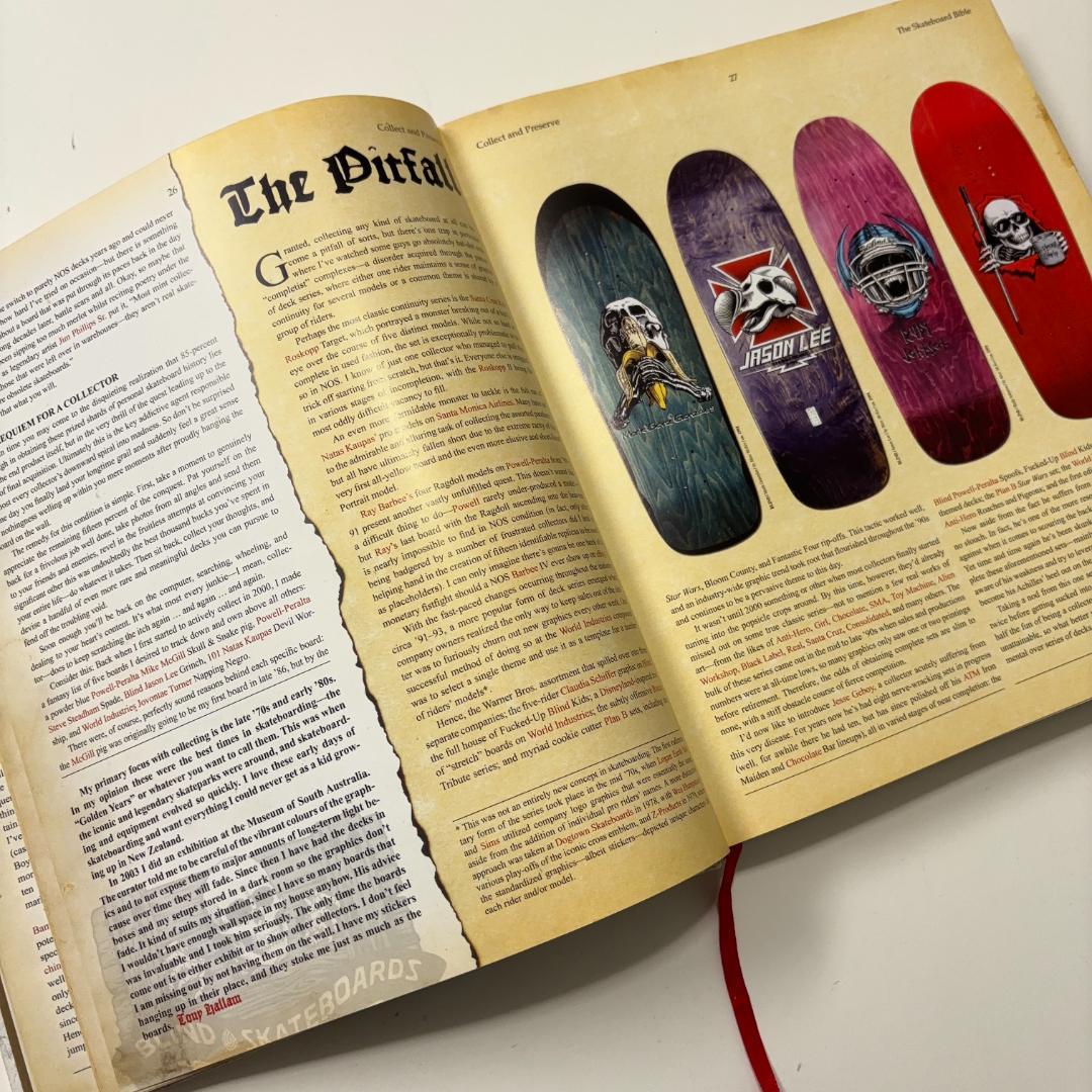 スケートボードアート写真集Disposable Skateboard Bible