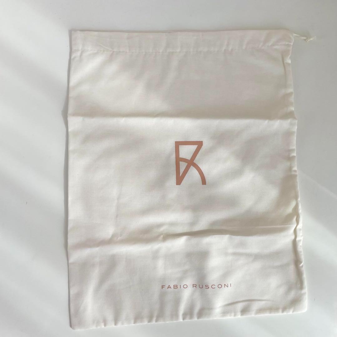 【新品未使用】FABIO RUSCONI ストレッチ ブーツ レザー ベージュ