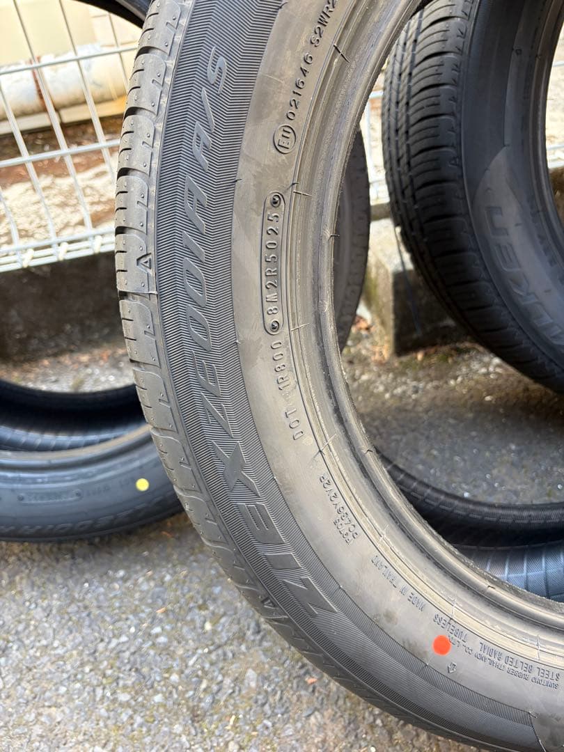 《新車外し2025年50週》FALKEN ZE001A 225/55R18 4本