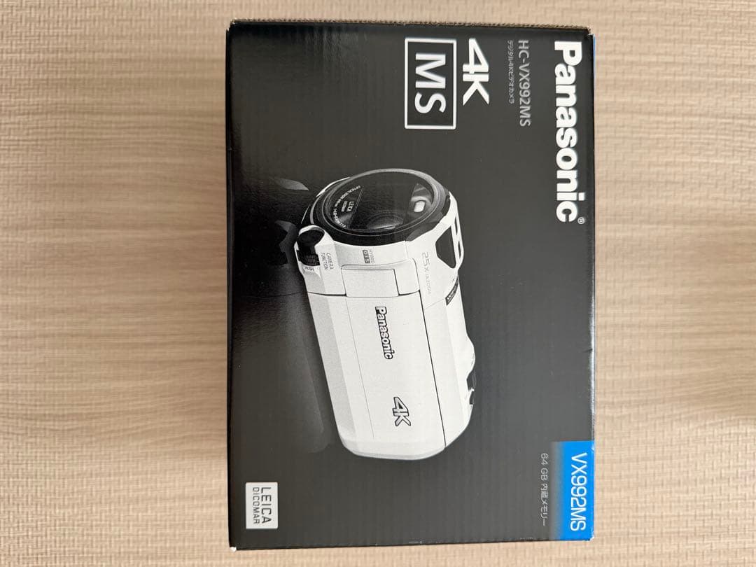 HC-VX992MS　4Kビデオ おまけ付き