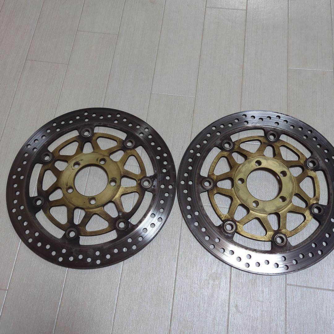 ZRX1100の純正フロントディスクローター2枚セット