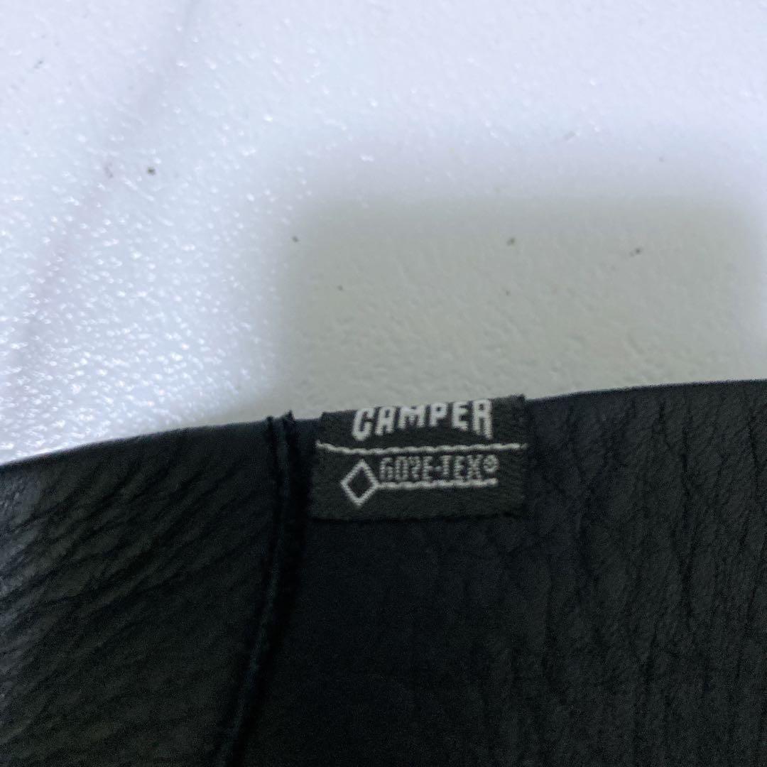 CAMPER ショートブーツ ゴアテックス 防水 WANDA 黒 23 36