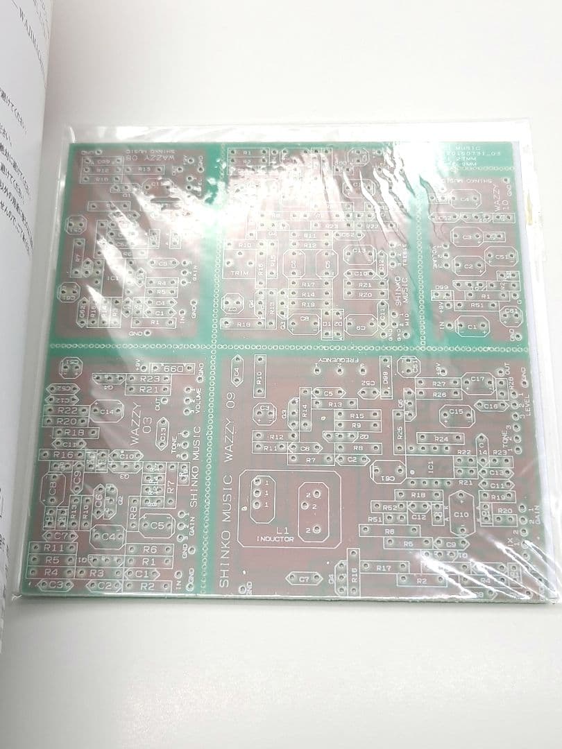 和嶋慎治自作エフェクターの書「歪」 THE EFFECTOR book PRE…