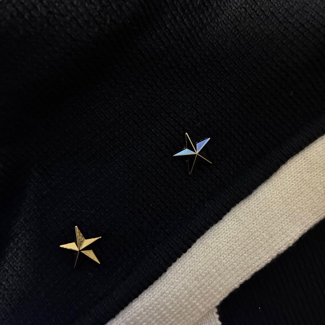 即日発送新品未使用Bibiy. B. CLUB TIE CARDIGANネイビー