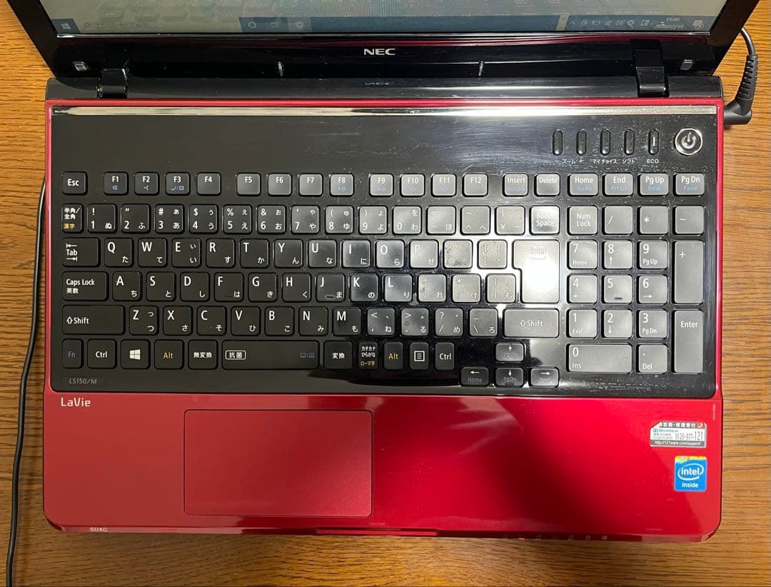 NEC LaVie LS150MSR｜ノートパソコン｜4GB HDD 700GB