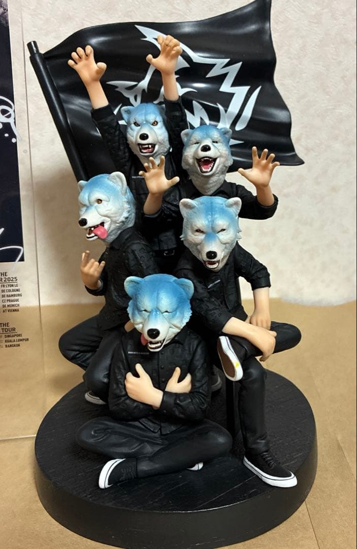 MAN WITH A MISSION フィギュアとマルチスタンドセット