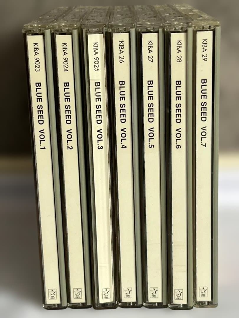 ◆BLUE SEED ブルーシード DVD 全7巻セット 全26話収録 高田裕三