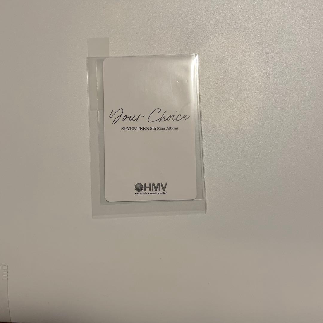 SEVENTEEN    ジョンハン　YourChoice  HMV  トレカ