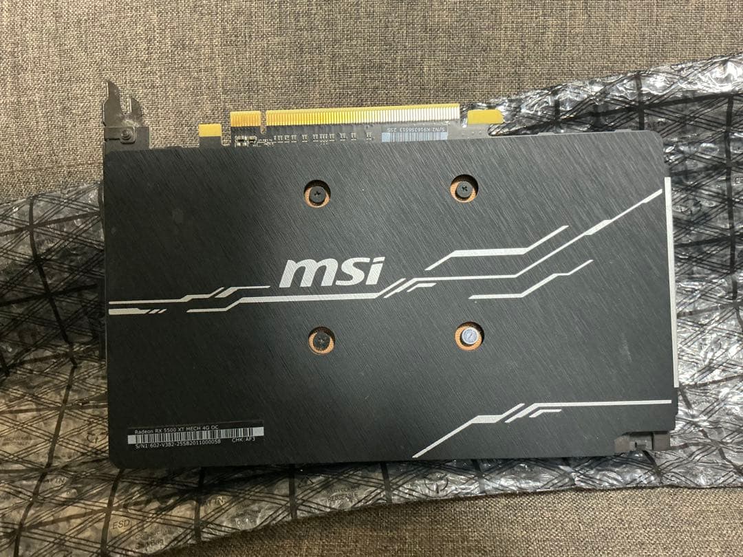 MSI グラフィックボード rx5500xt mech 4g