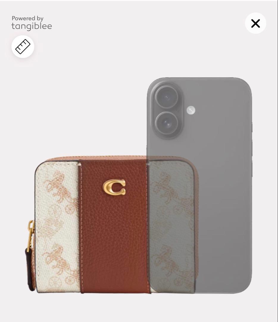 COACH ビルフォールド ウォレット・ホース アンド キャリッジ プリント