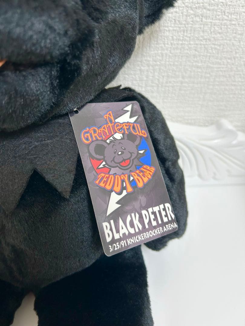 新品 グレイトフルデッドベア ブラックピーター black peter くま