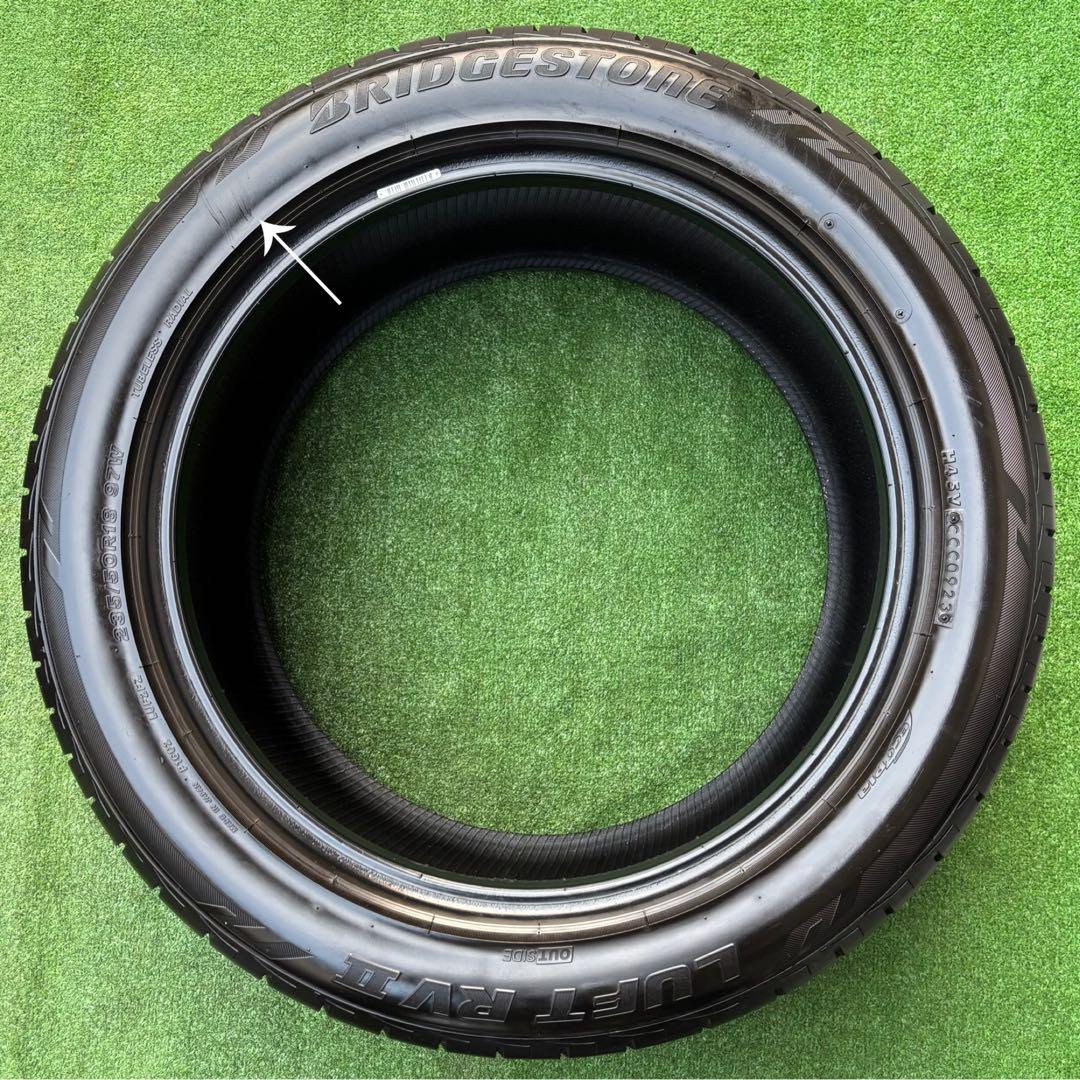 BRIDGESTONE LUFT 235/50R18 2023年製9~9.5分山