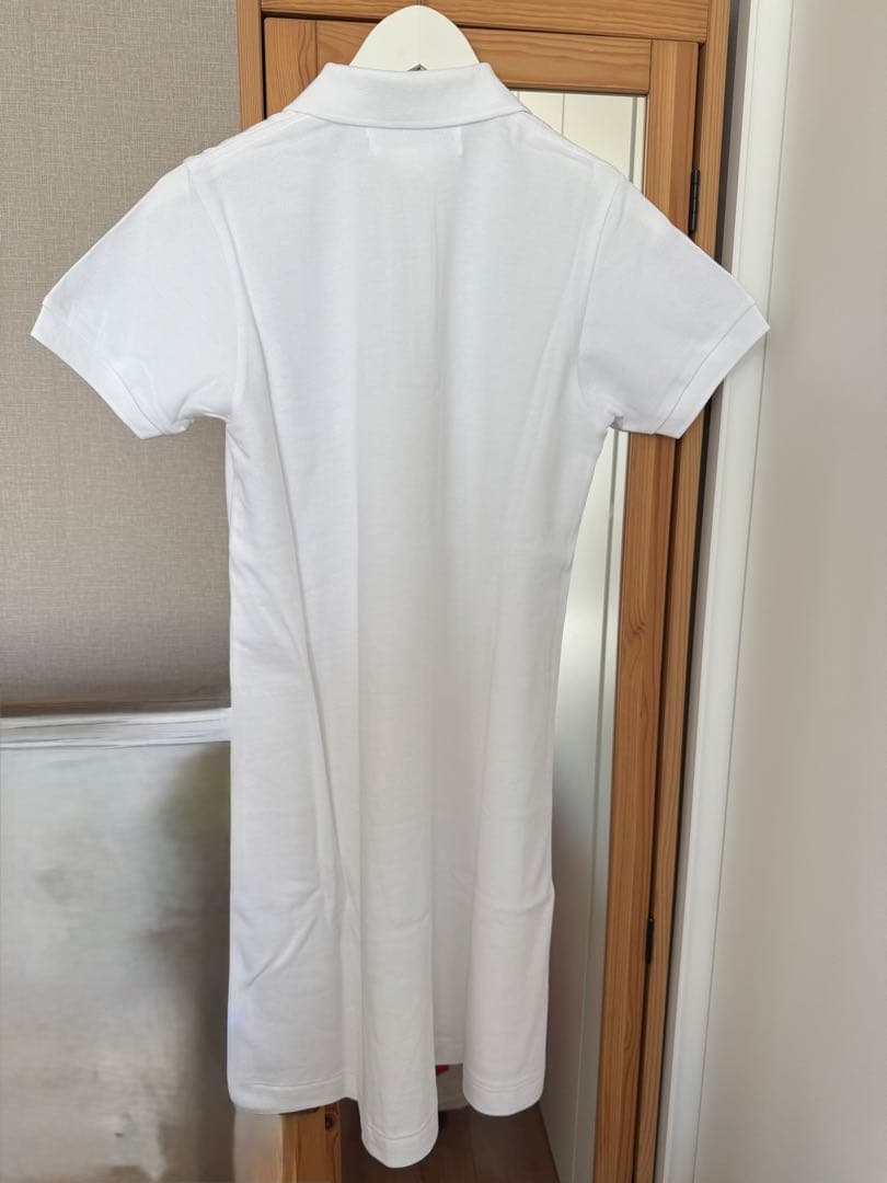 COMME des GARÇONS GIRL ホワイトポロシャツ ワンピース M