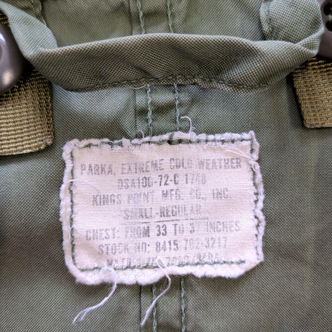 72年 USARMY M65パーカー Small-Regular 軍実物
