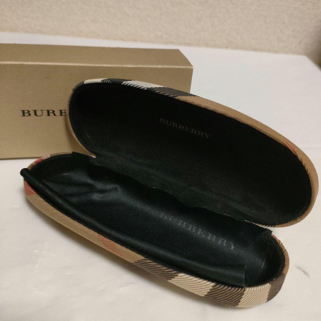 BURBERRY　グラデーション　ノバチェック　リムレス　サングラス