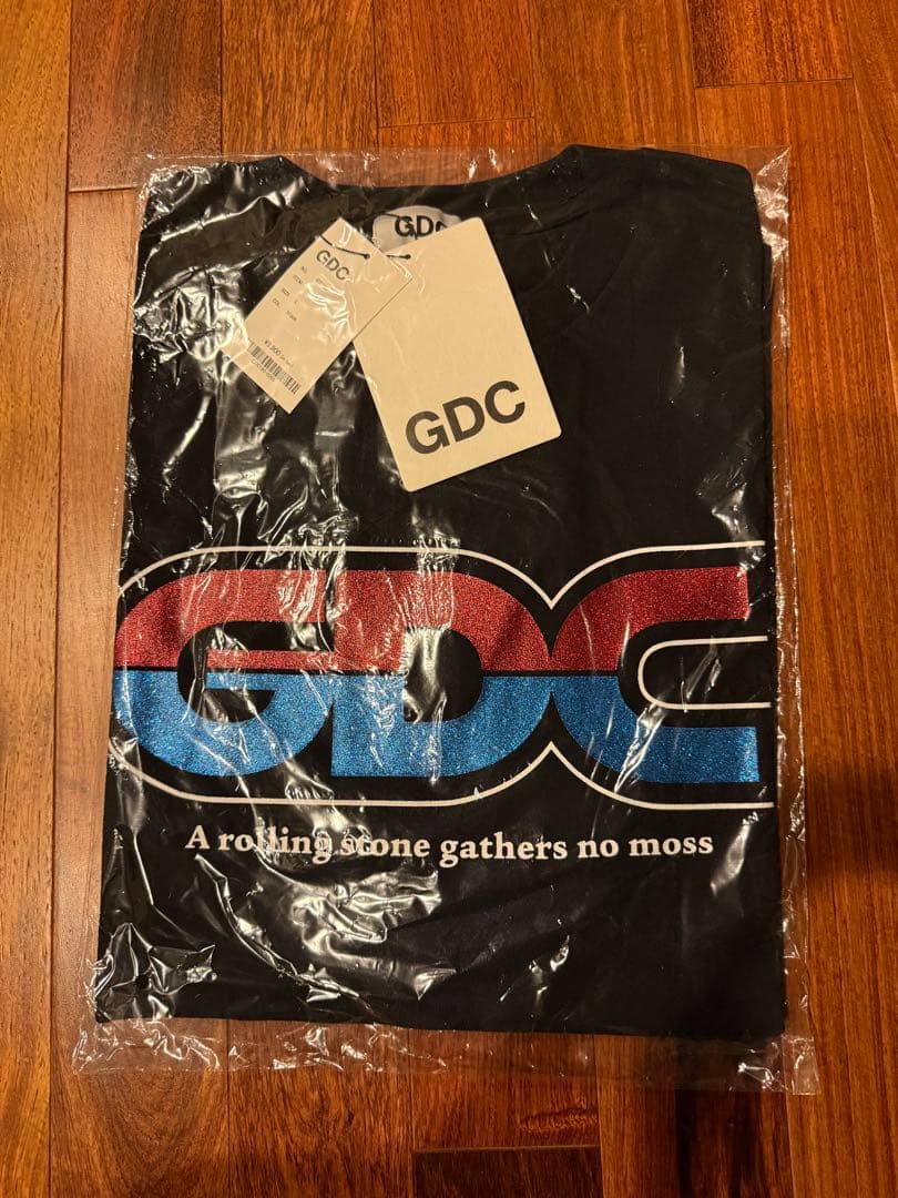 GDC ロゴプリント Tシャツ ブラックLサイズ 未使用新品