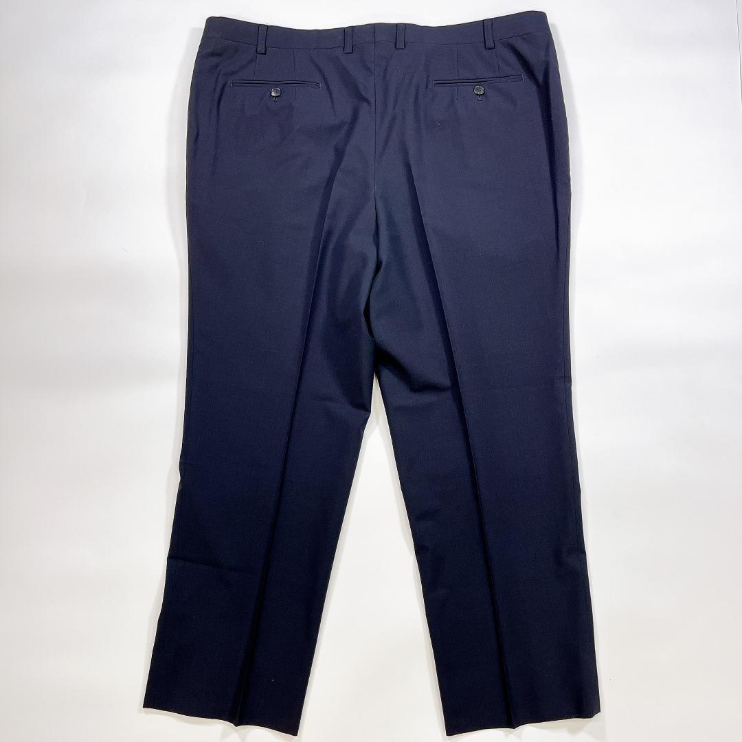 LANVIN COLLECTION ダブル スーツ セットアップ T52 紺