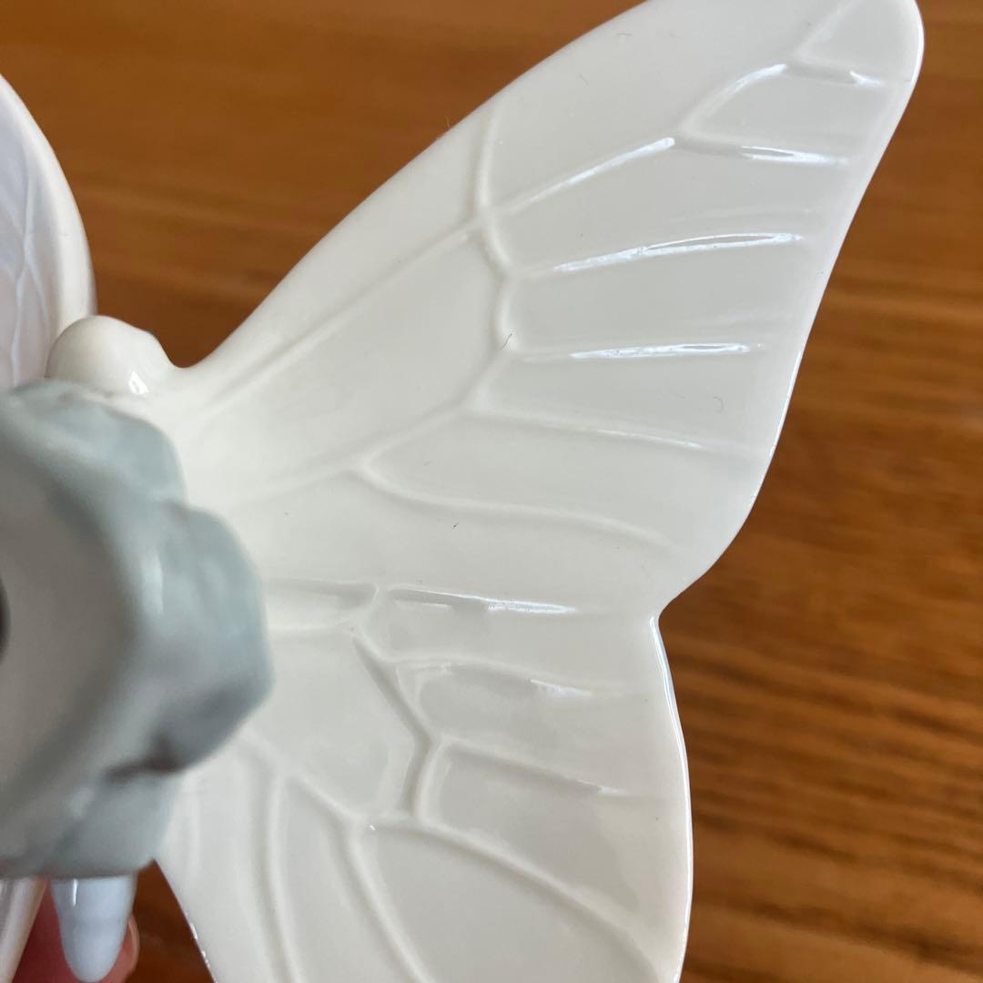 美品　リヤドロ　NAO 蝶