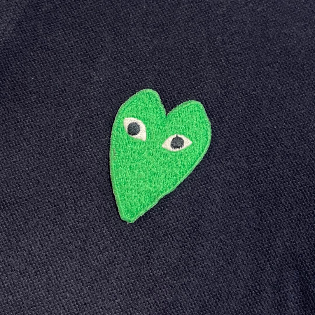 PLAY COMME des GARÇONS ポロシャツ ネイビー S