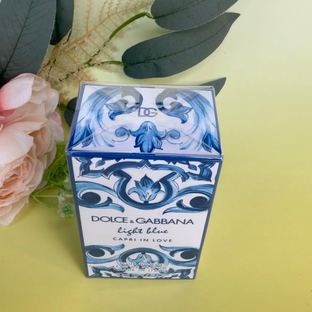 ドルチェ＆ガッバーナ ライトブルー プールオム カプリインラブ EDP 50ml
