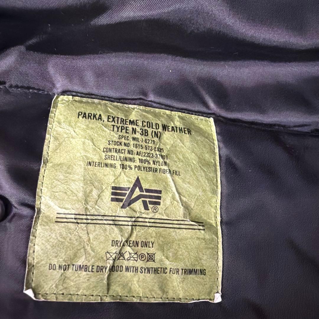 【早い者勝ち】ALPHA INDUSTRIES n-3b