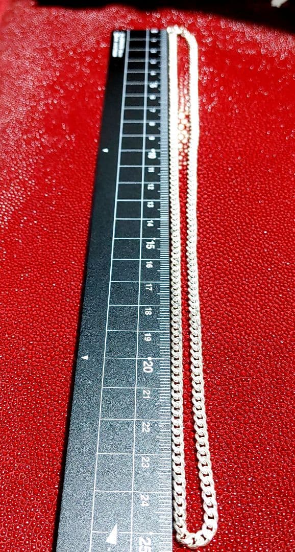 50cm 幅3.8mm　キヘイチェーン　silver925 新品