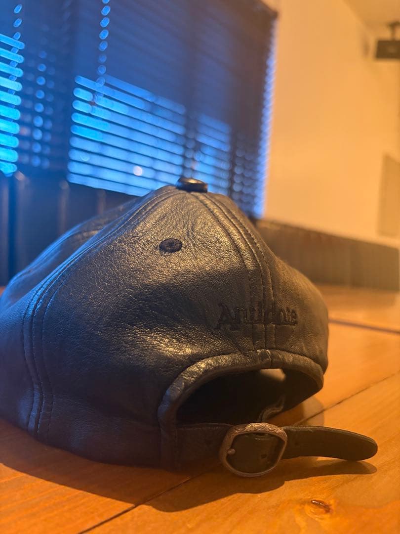 Antidote BUYERS CLUB レザー　キャップ　シルバー　ブラック