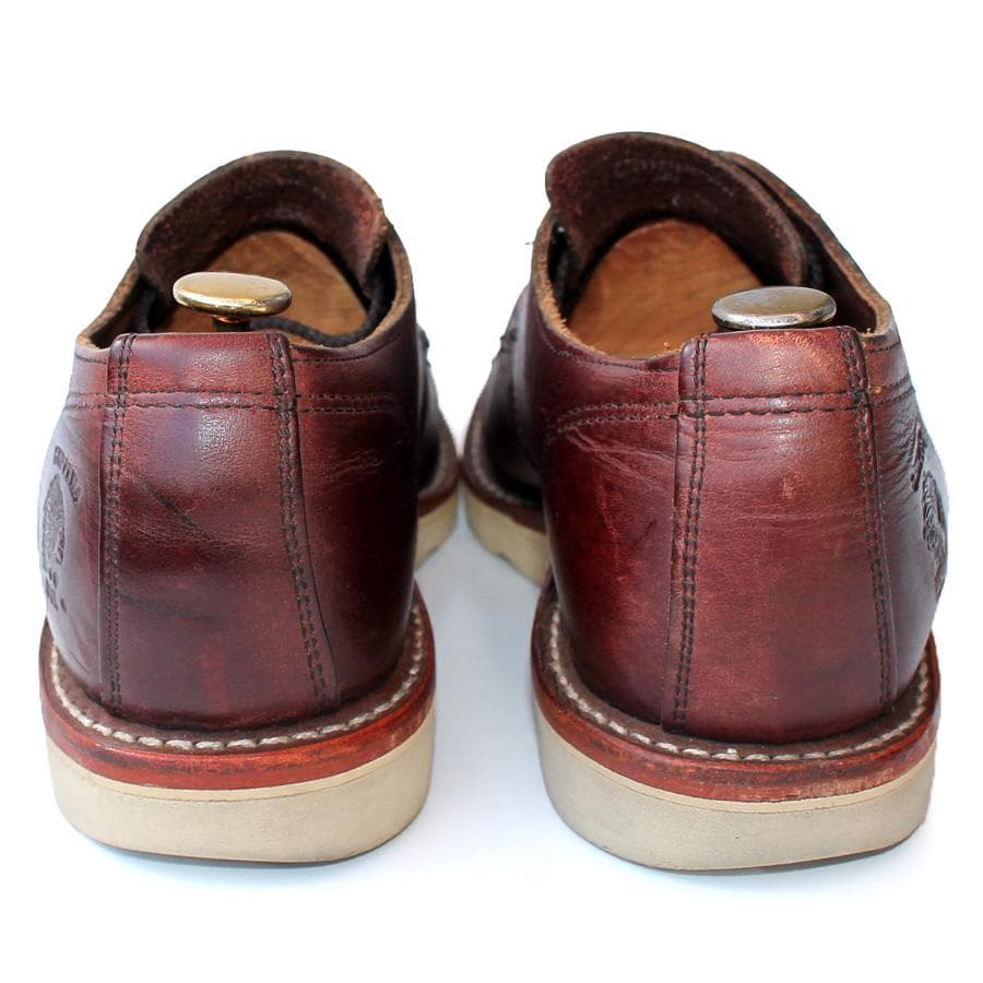CHIPPEWA チペワ オックスフォード モックトゥ USA製 ブラウン