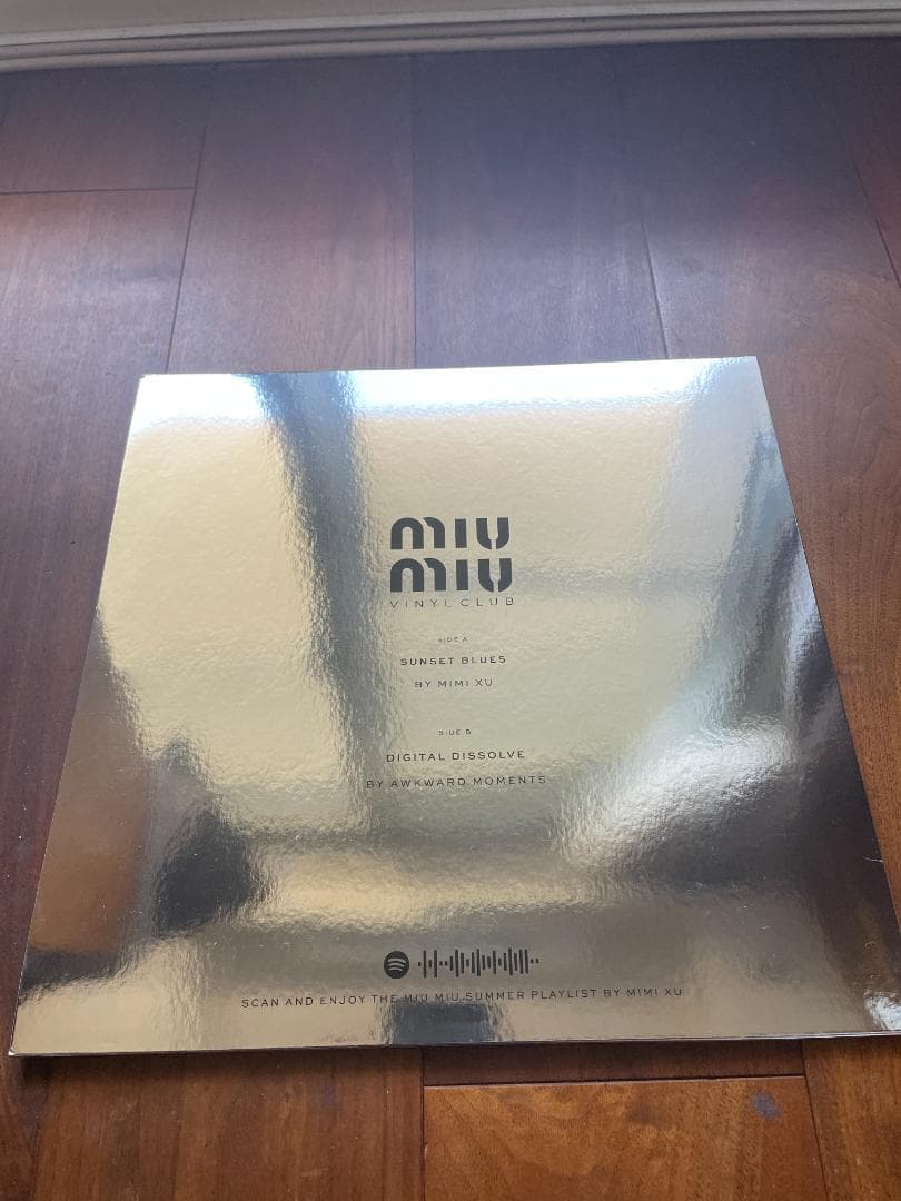 未使用新品！MIU MIU ミュウミュウ LP版 レコード