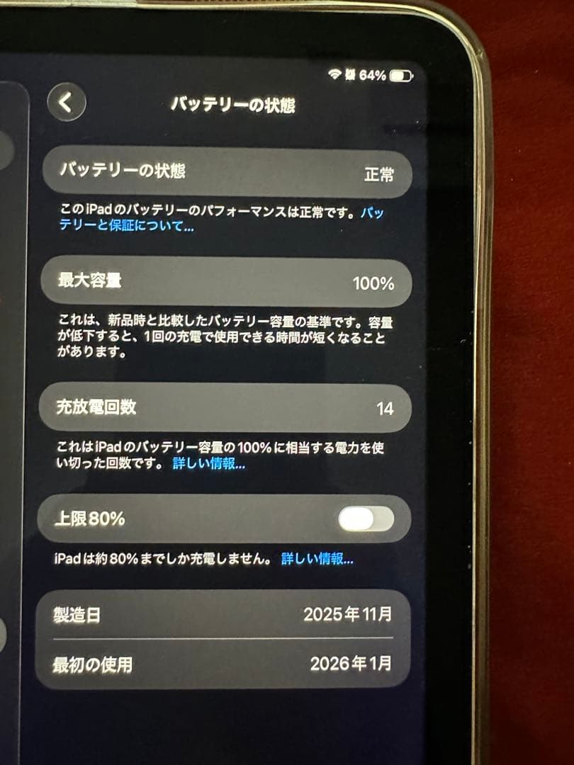 iPad本体 Apple iPad mini (A17 Pro) Wi-Fi 128GB