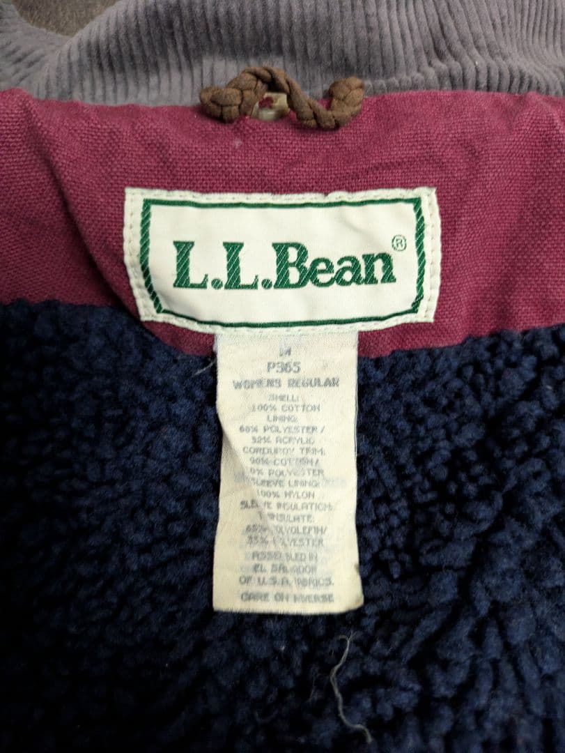 80s L.L.BEAN エルエルビーン ダック生地 ハンティングジャケット
