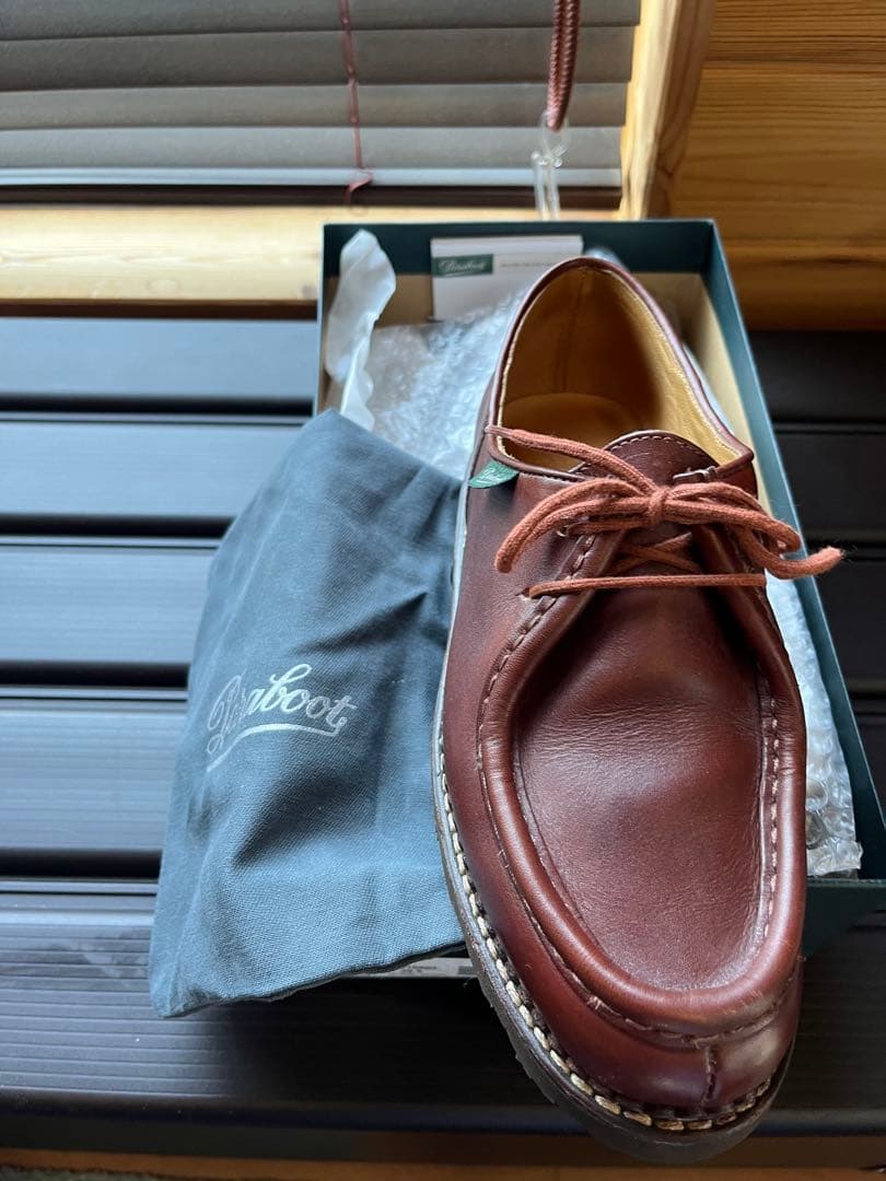 パラブーツ　ミカエル 色マロン　サイズ39.5 Paraboot