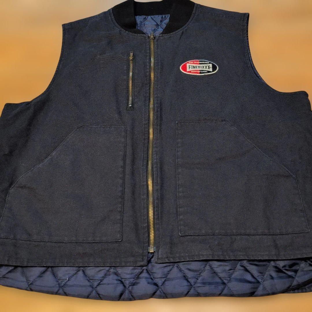 トップス FINESIXXX OVAL LOGO DUCK VEST