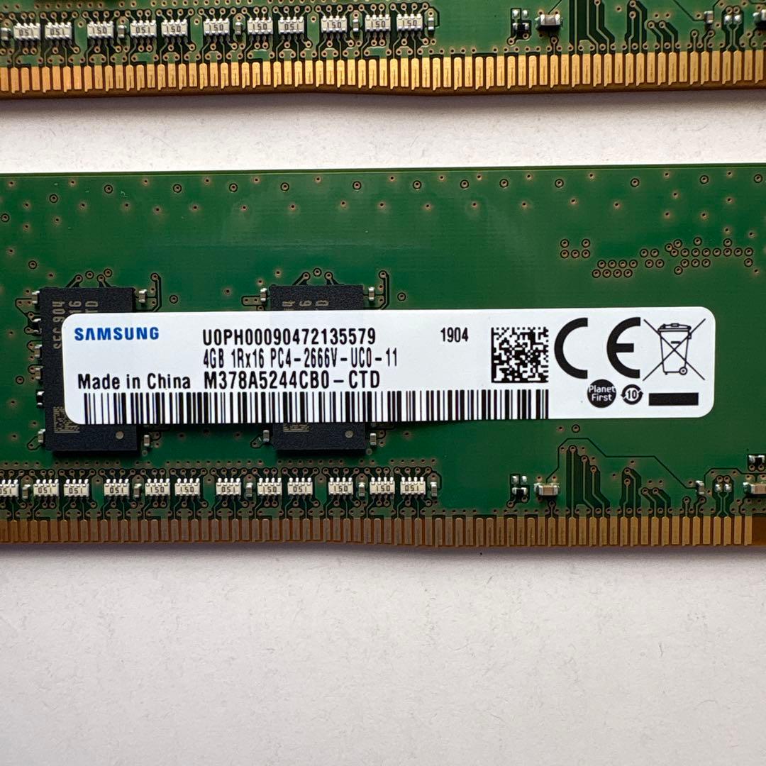DDR4-2666 デスクトップ用メモリー（16GB+8GB）