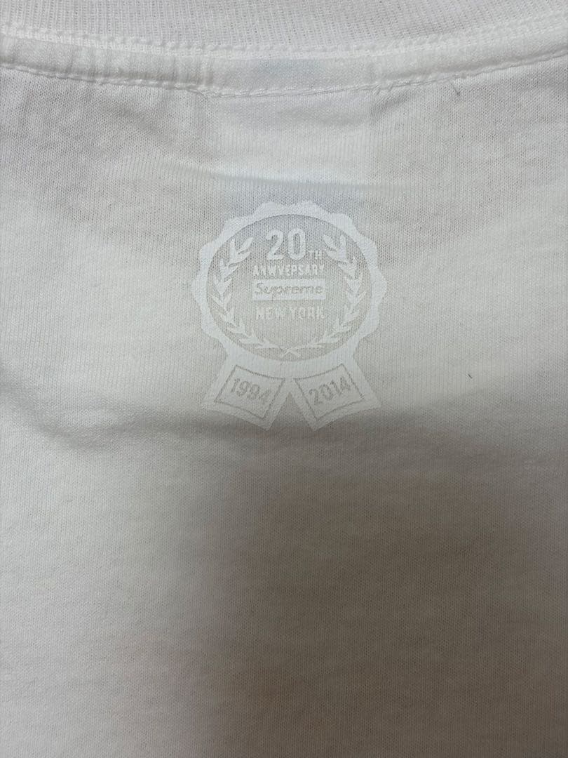 Supreme ホワイト Tシャツ Mサイズ
